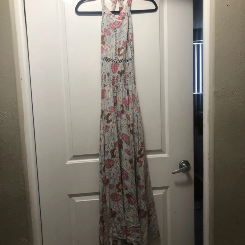 Jaase brand maxi dress, likely in a bohemian floral print such as the 'Alohi' pr - Picture 9 of 11